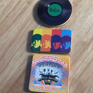 The Beatles Music Vinyl print magnet